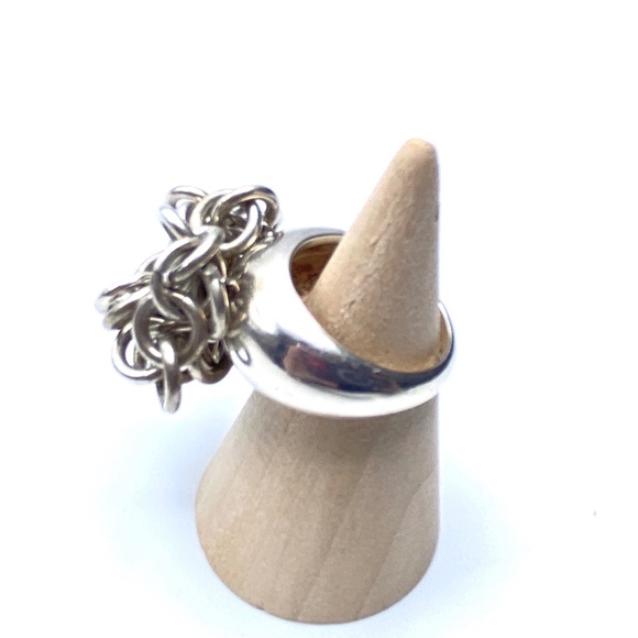 Sweetie Cascade Sterling Silver Statement Ring — Links of London — Size 7US EUC - Picture 5 of 8